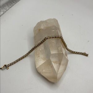 Gold Diamond Tennis Bracelet 10K
